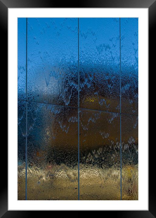 Wet Reflections Framed Mounted Print by Mark Llewellyn