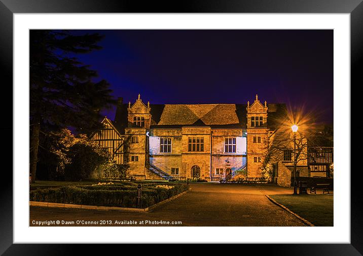 The Bishops Palace Maidstone Framed Mounted Print by Dawn O'Connor
