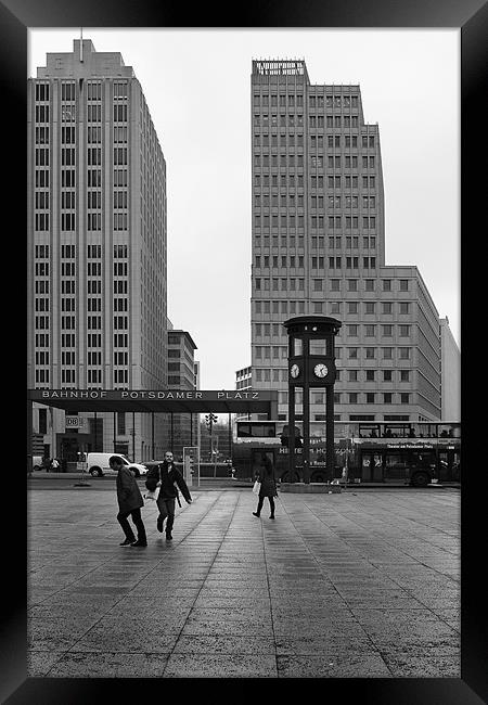 Berlin Potsdamer Platz Framed Print by
