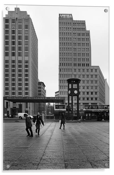 Berlin Potsdamer Platz Acrylic by