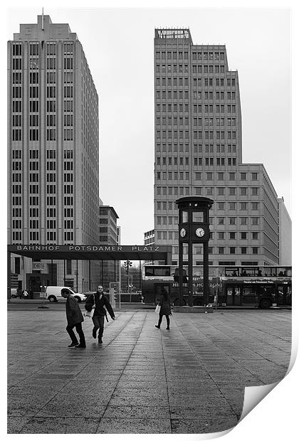 Berlin Potsdamer Platz Print by
