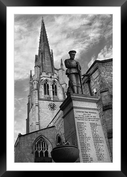 All Saints Church, Laughton-en-le-Morthen Framed Mounted Print by Darren Galpin