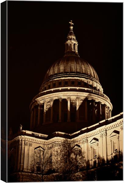 St Pauls Phone Case Canvas Print by pixelviii Photography