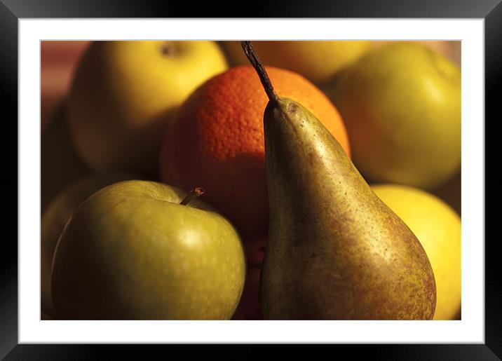 5-a-Day Framed Mounted Print by Oliver Porter