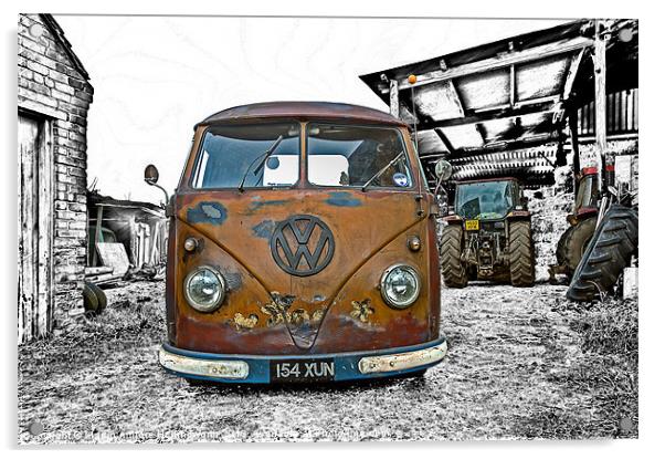 Vintage Splitty Acrylic by mhfore Photography