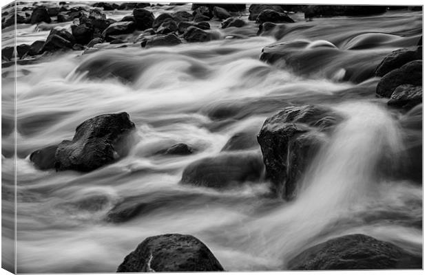 White Water Canvas Print by Sam Smith