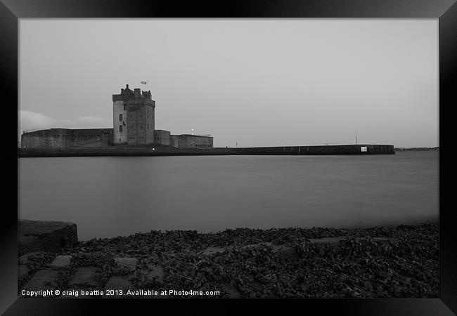 Broughty Castle Framed Print by craig beattie