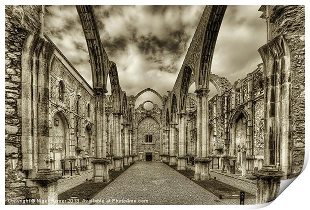 Igreja do Carmo Print by Wight Landscapes