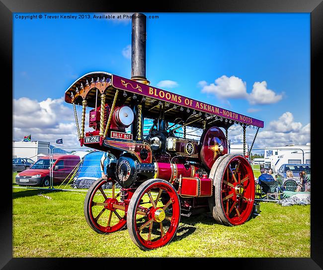 Pickering Steam Rally North Yorks Framed Print by Trevor Kersley RIP