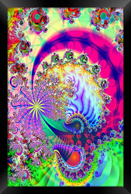 Jewels under the Sea Framed Print by iphone Heaven