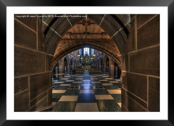Lady Chapel, Liverpool Framed Mounted Print by Jason Connolly