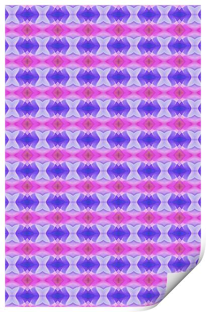 Kaleidoscope Pink Print by iphone Heaven