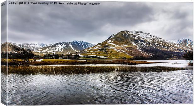 Brothers Water Lake District Canvas Print by Trevor Kersley RIP