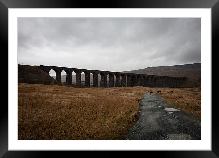 Ribblehead Viaduct Framed Mounted Print by Robert Dickinson