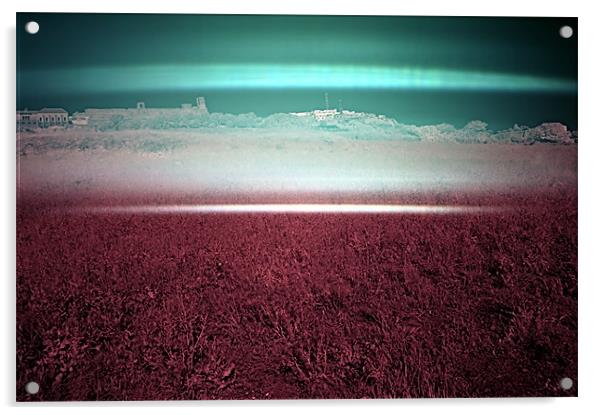 Infrared photography 3 Acrylic by Jose Manuel Espigares Garc
