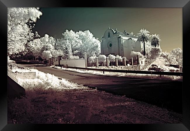 Infrared photography 4 Framed Print by Jose Manuel Espigares Garc
