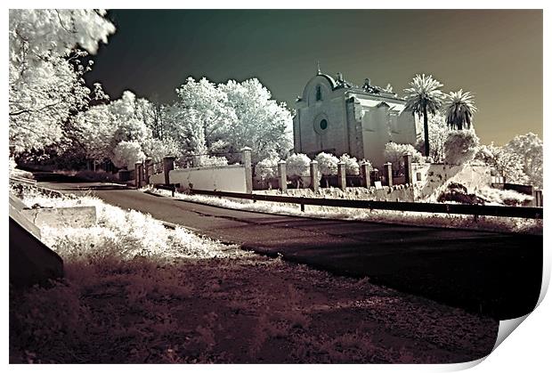 Infrared photography 4 Print by Jose Manuel Espigares Garc