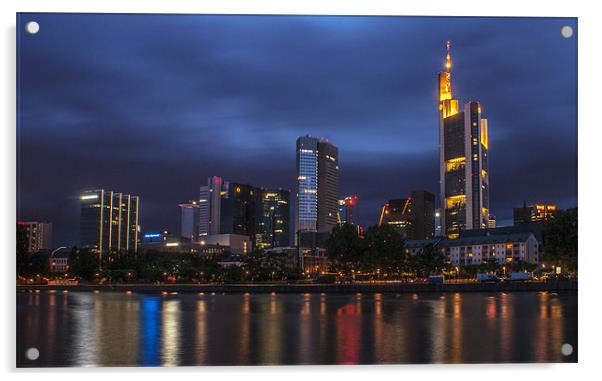 Frankfurt, Germany Acrylic by Michal Bakala