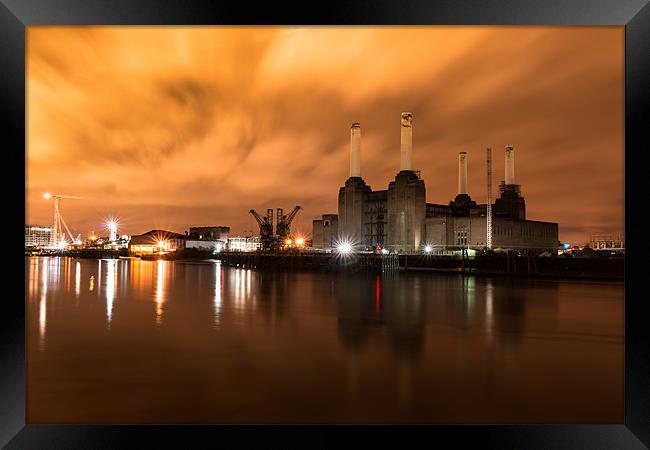 Battersea Apocalypse Framed Print by liam young