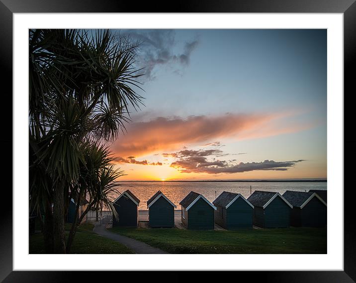 Last bit of sunshine at the end of the day Framed Mounted Print by Ian Johnston  LRPS