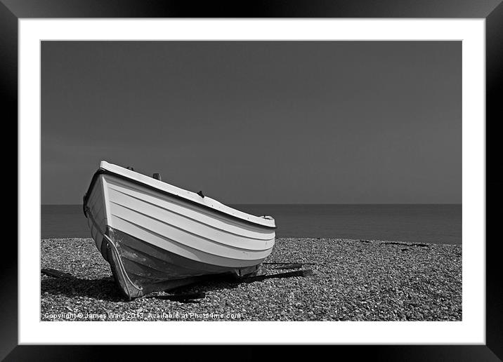 Waiting to Launch 2 Framed Mounted Print by James Ward