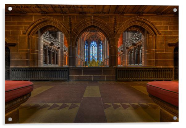 The Lady Chapel, Liverpool Acrylic by Jason Connolly