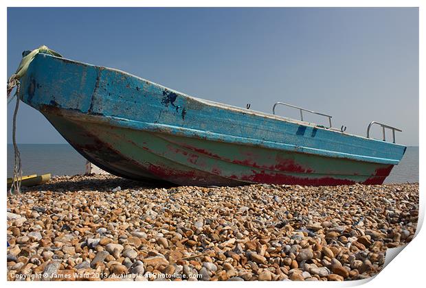 Old Blue at Deal Print by James Ward