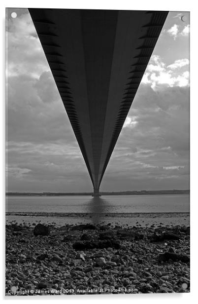 Under the Humber Acrylic by James Ward