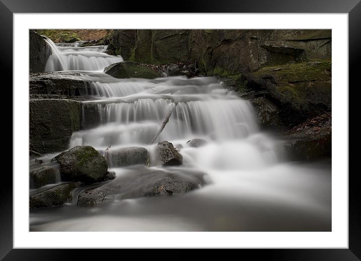 Lumsdale Valley, Matlock Derbyshire Framed Mounted Print by Scott Simpson