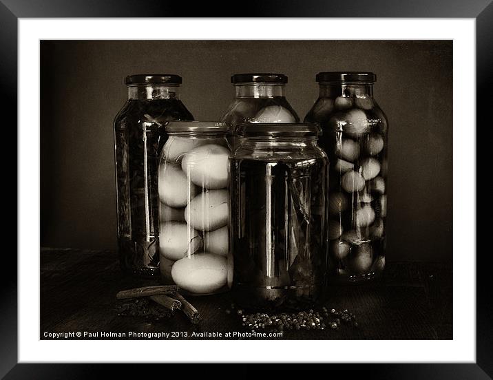 Pickles Framed Mounted Print by Paul Holman Photography