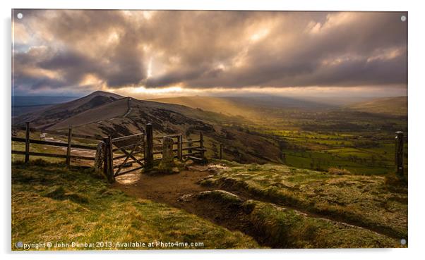 Hope Valley Acrylic by John Dunbar