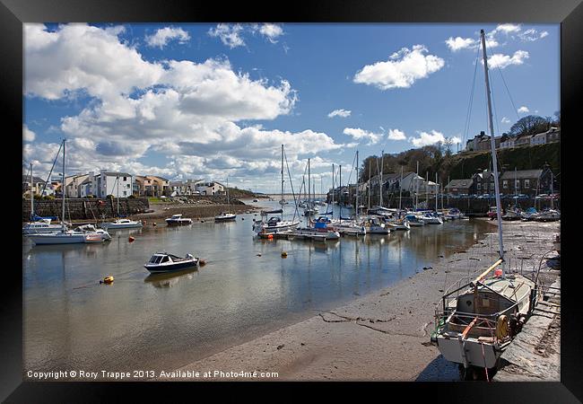 Porthmadog Harbour Framed Print by Rory Trappe