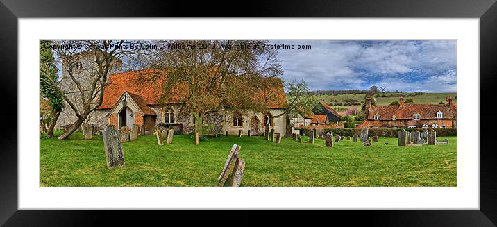 Turville - A Much Used Film Location - 2 Framed Mounted Print by Colin Williams Photography