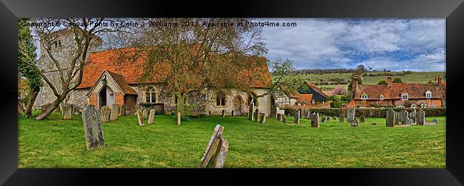 Turville - A Much Used Film Location - 2 Framed Print by Colin Williams Photography