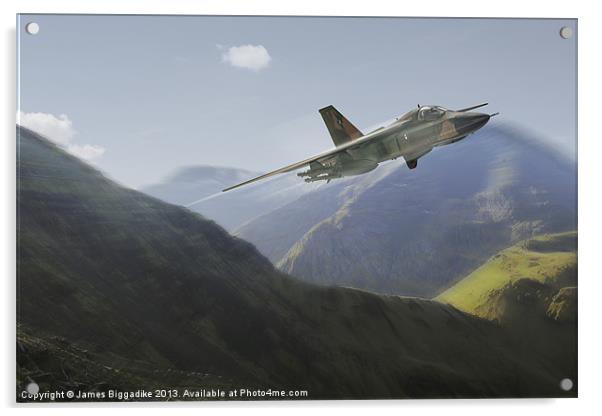 F-111 Acrylic by J Biggadike