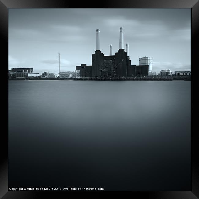 Battersea Power Station Framed Print by Vinicios de Moura