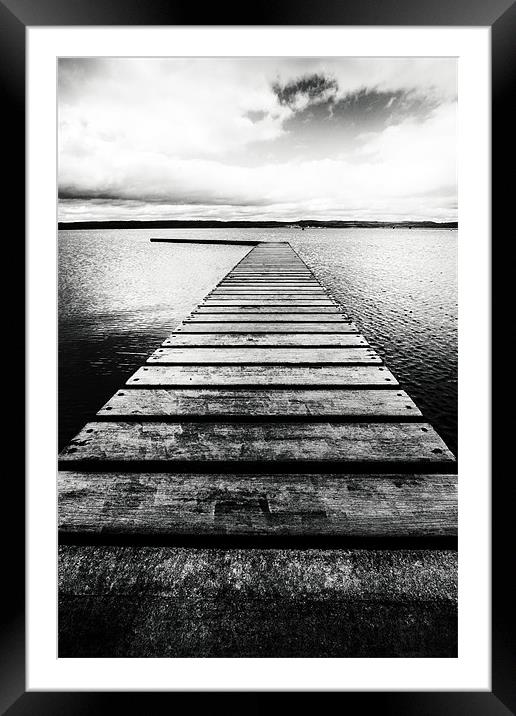West Kirby Marine Lake Framed Mounted Print by Wayne Molyneux