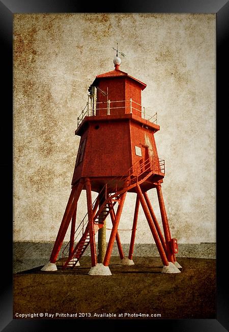 The Groyne Framed Print by Ray Pritchard