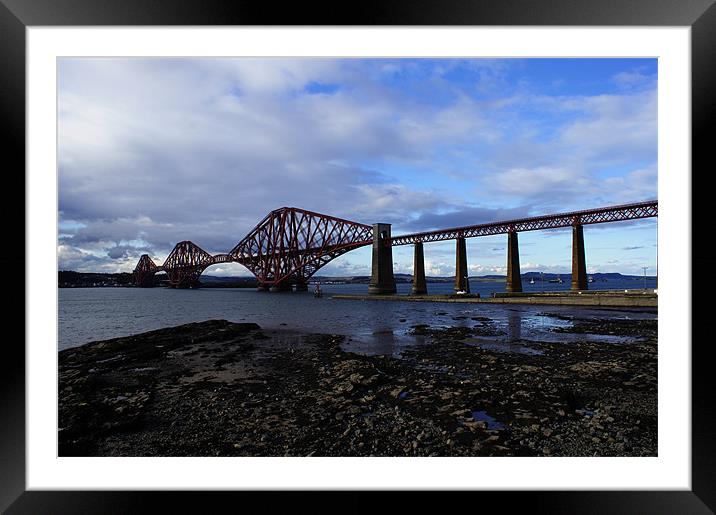 The Forth Bridge Framed Mounted Print by James MacRae