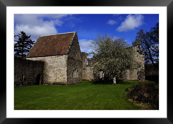 Inchmahome Priory Framed Mounted Print by James MacRae