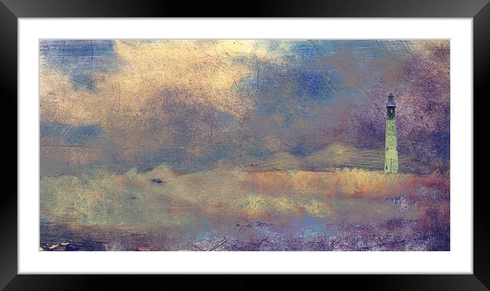 Rapunzels tower Framed Mounted Print by Dawn Cox