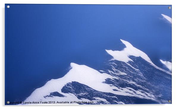 Antarctic Confluence Acrylic by Carole-Anne Fooks