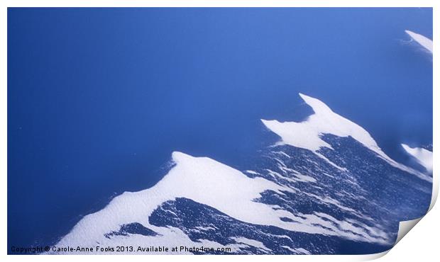 Antarctic Confluence Print by Carole-Anne Fooks