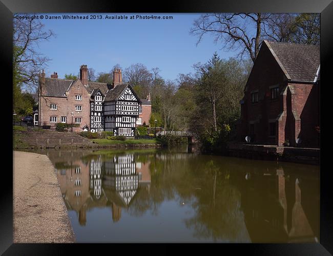 Reflections of Tudor Framed Print by Darren Whitehead
