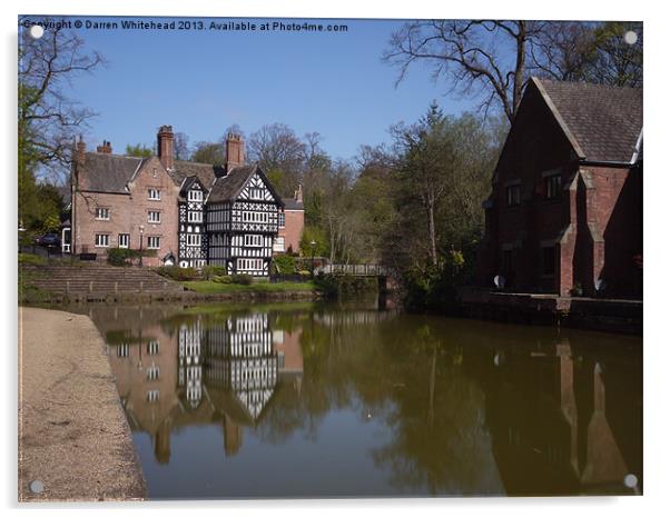 Reflections of Tudor Acrylic by Darren Whitehead