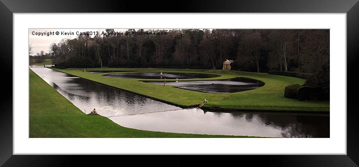 On The Estate - Fountains Abbey Framed Mounted Print by Kevin Carr