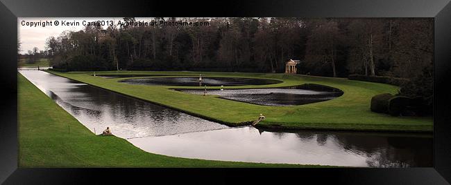 On The Estate - Fountains Abbey Framed Print by Kevin Carr