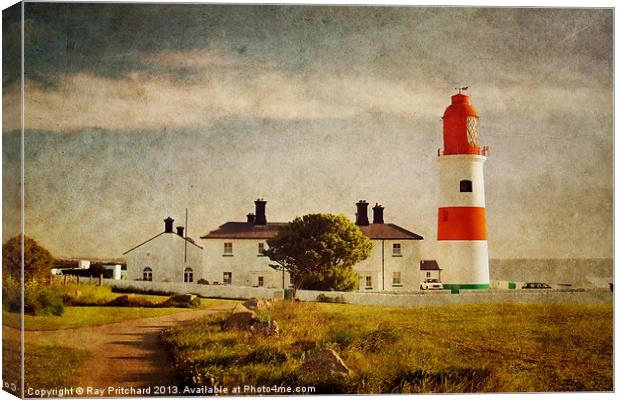 Souter Lighthouse Canvas Print by Ray Pritchard