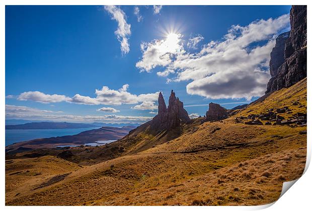 The Old Man of Storr Print by Gary Finnigan