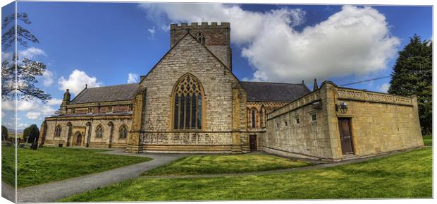 Welsh Cathedral Canvas Print by Ian Mitchell